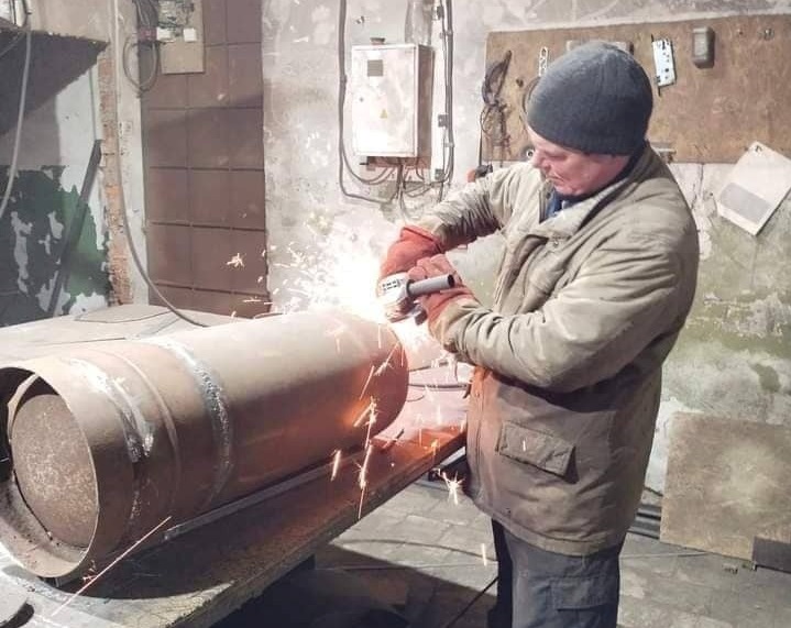 Григорій Верба за роботою