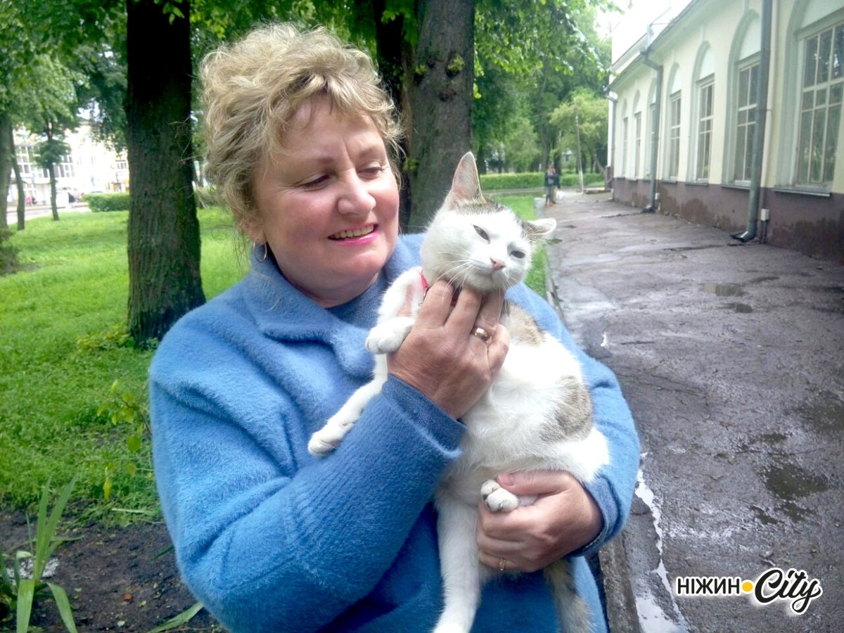 Ірина Литвинець зі своєю улюбленицею Мартою