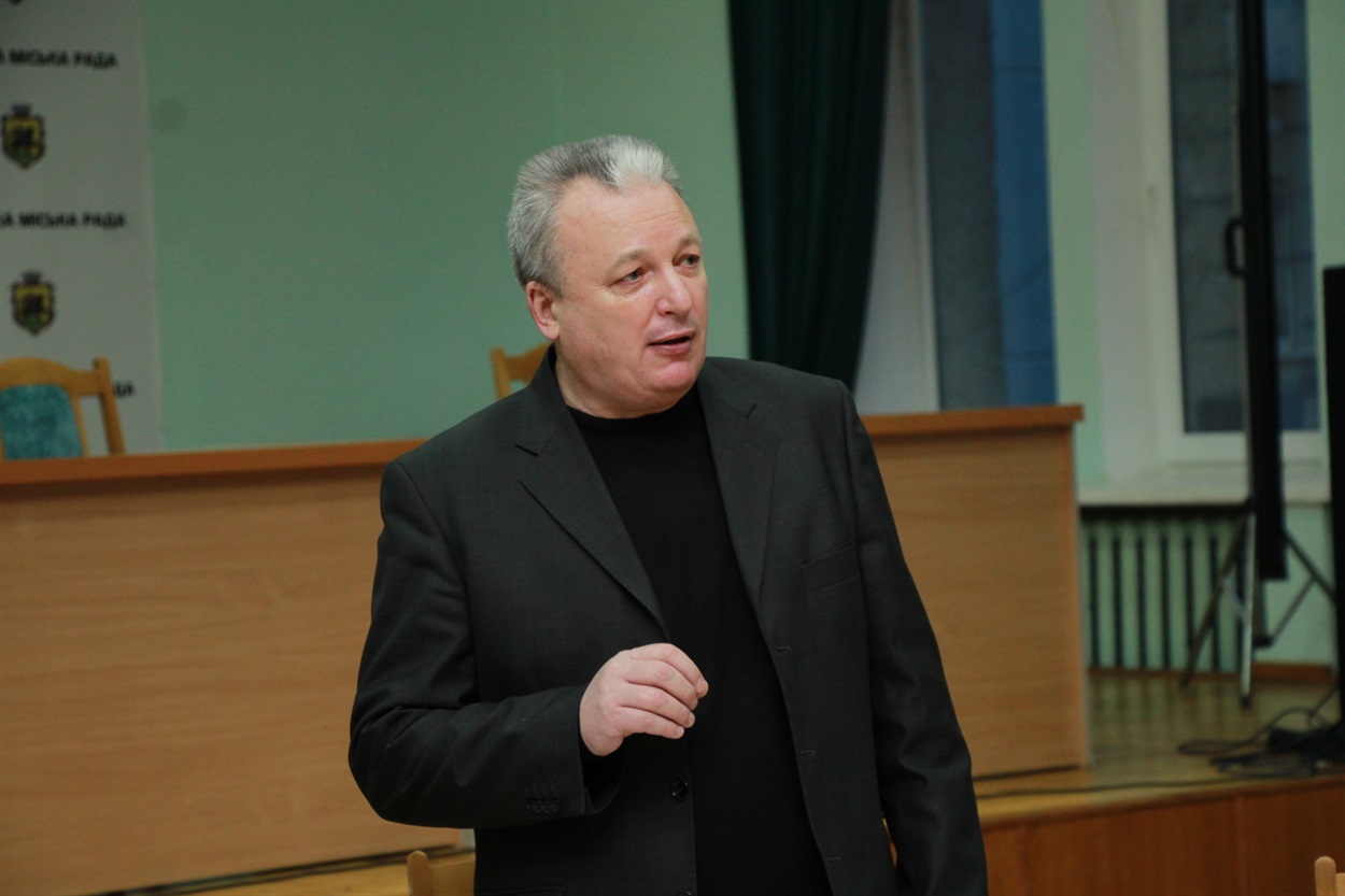 
Заступник міського голови Сергій Смага 