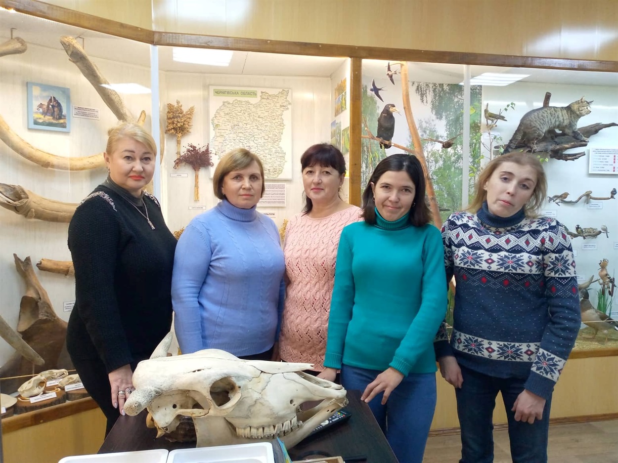 Колектив відділу Музей природи Приостер’я
