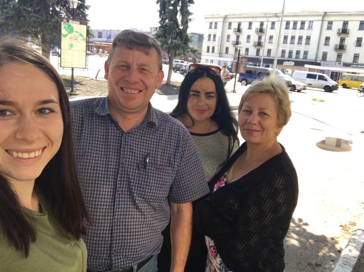 .....З Юліаною Охотнік