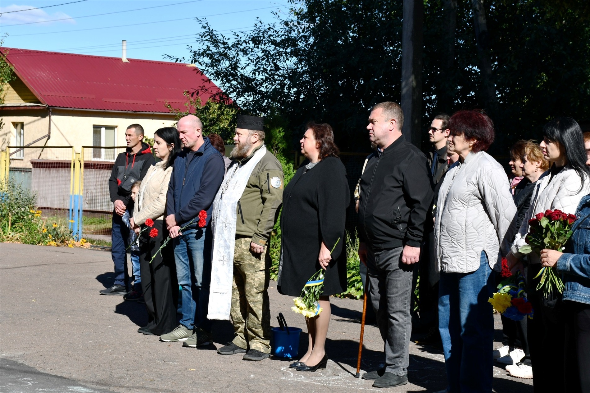 У Ніжині відкрили меморіальну дошку на честь Героя Віталія Бориса
