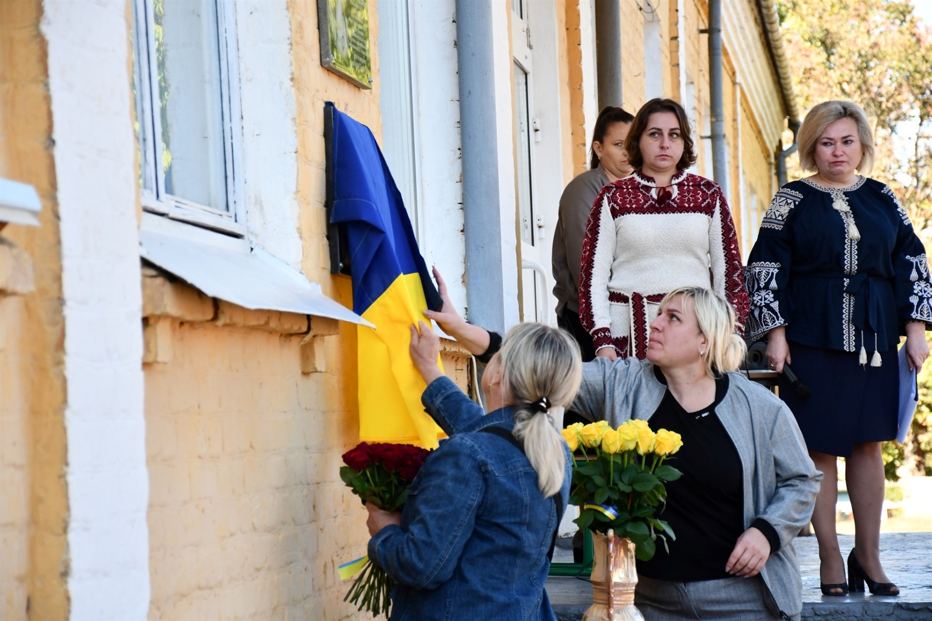 У Ніжині відкрили меморіальну дошку на честь Героя Віталія Бориса
