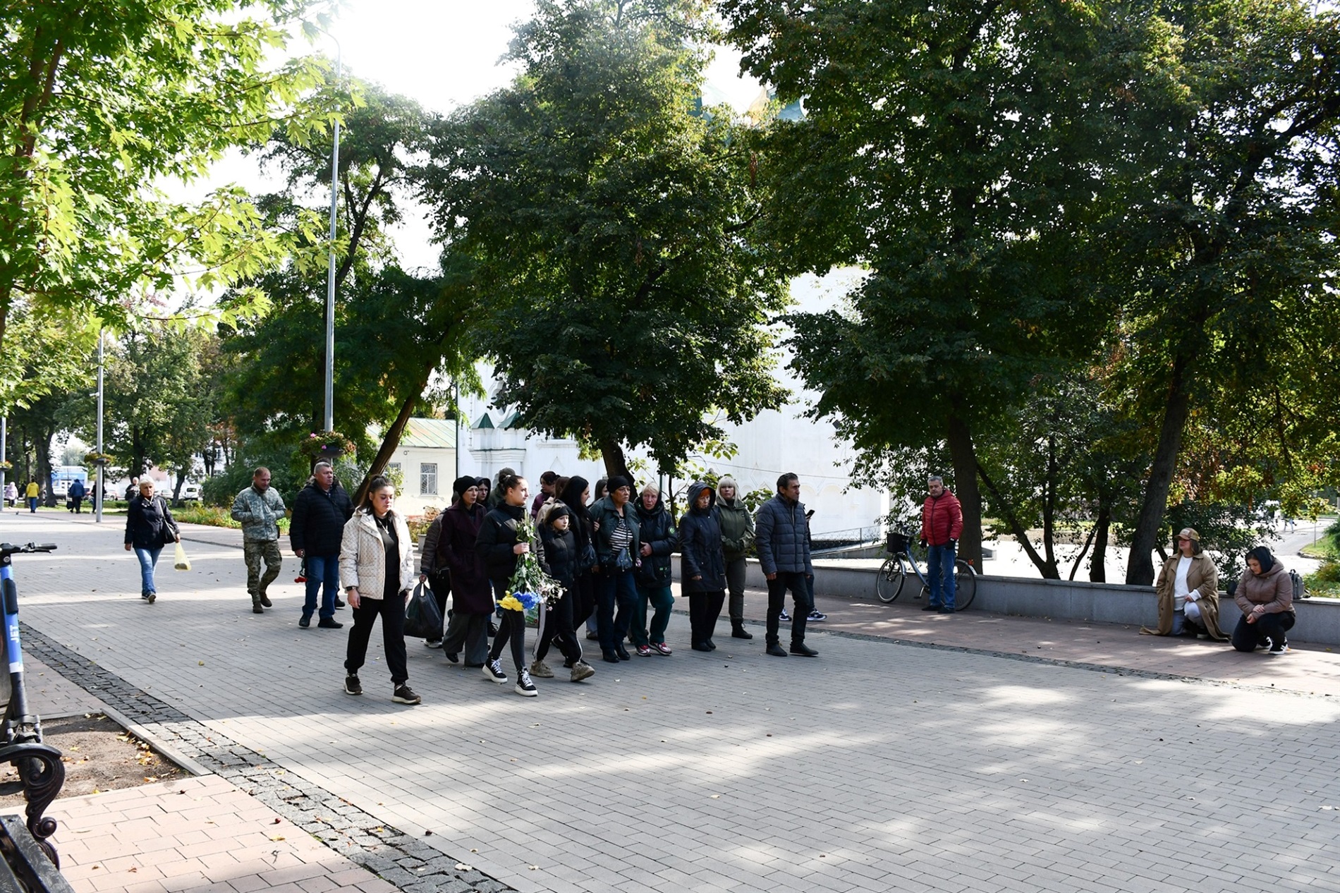 Ніжинській громаді провели в останню путь загиблого воїна Володимира Борща