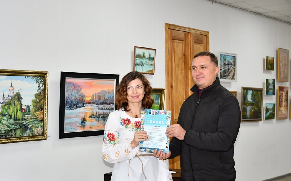 Зустрілися учасники виставки «Ніжин завжди різний». Їх нагородили