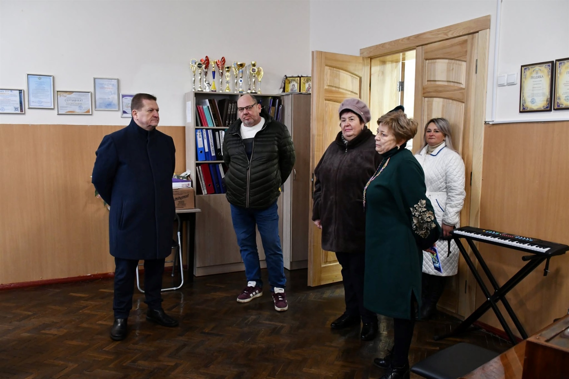 У Ніжині з гуманітарною місією перебувала латвійська делегація