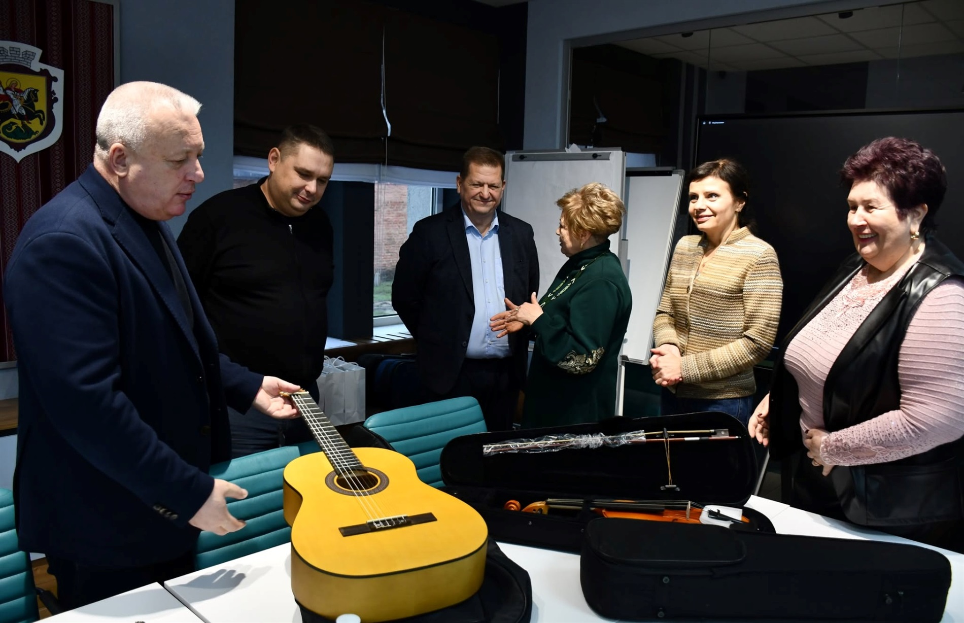 У Ніжині з гуманітарною місією перебувала латвійська делегація