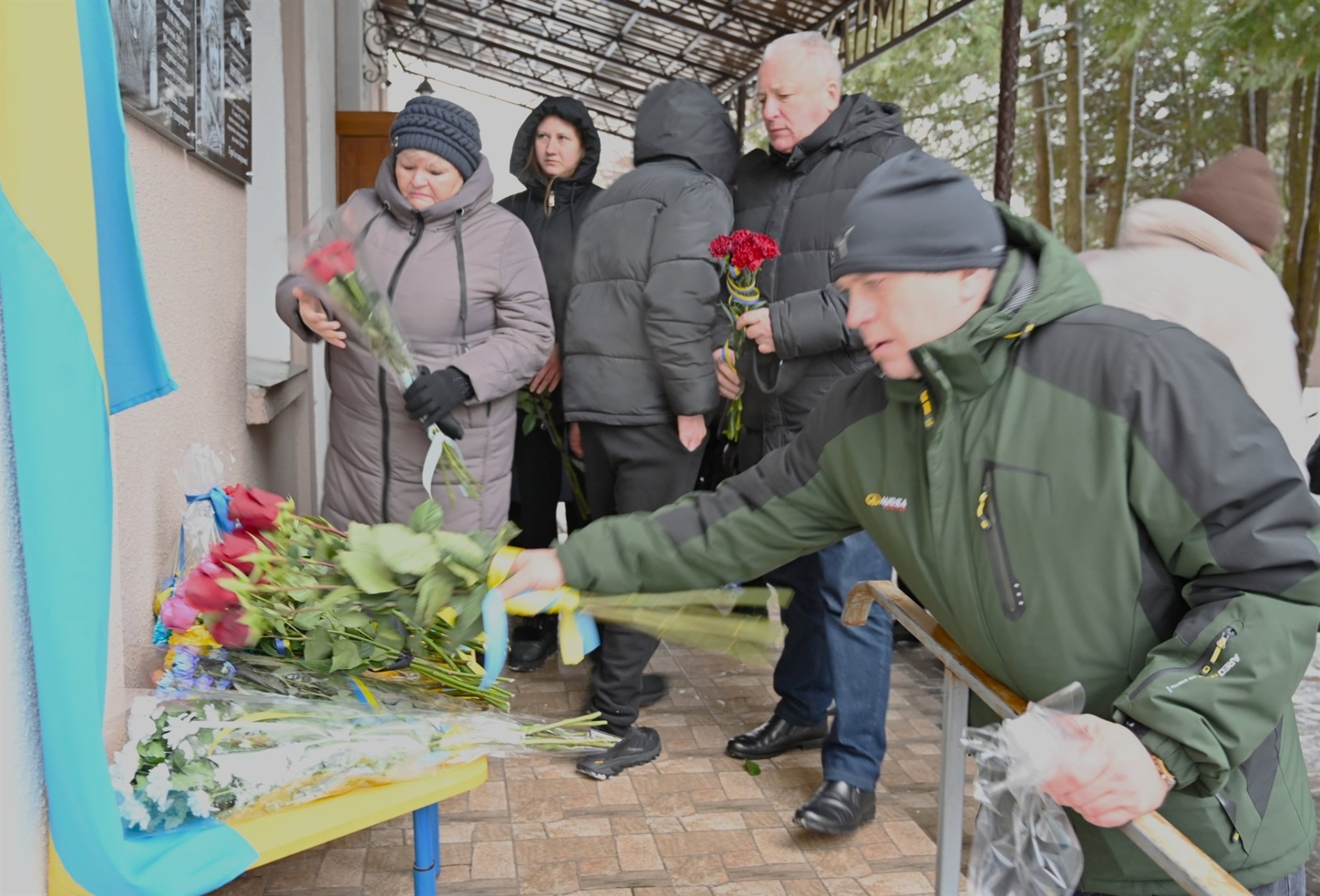 У Ніжині відкрили меморіальні дошки чотирьом захисникам