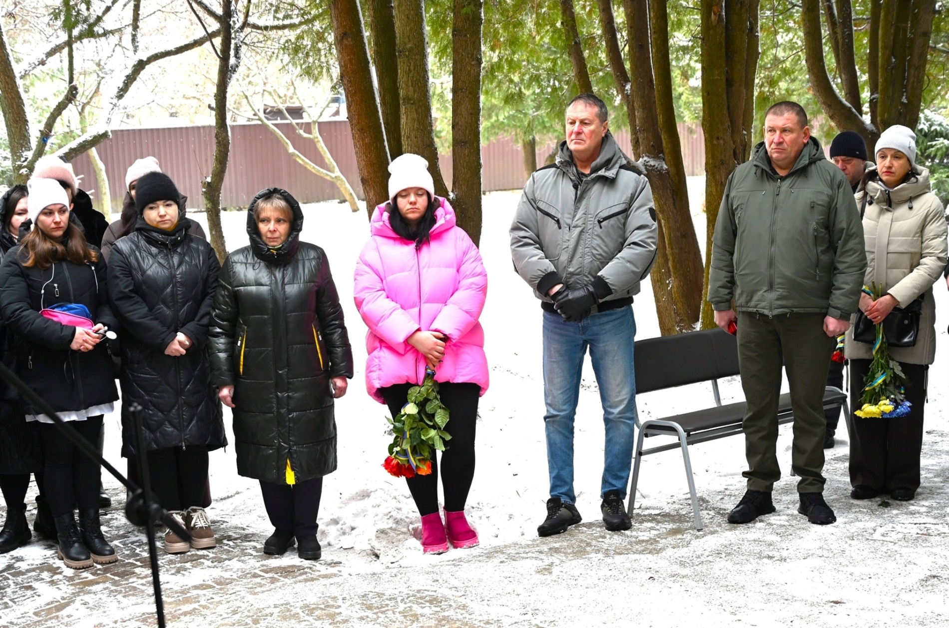 У Ніжині відкрили меморіальні дошки чотирьом захисникам