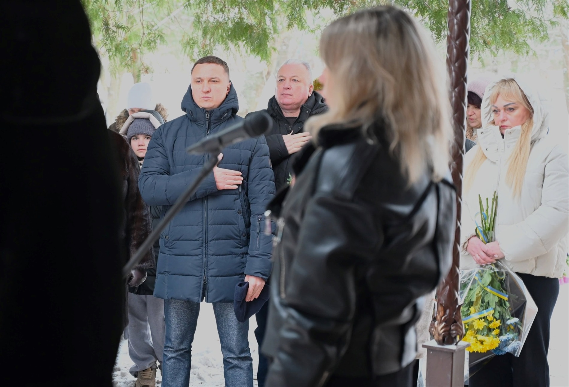 У Ніжині відкрили меморіальні дошки чотирьом захисникам