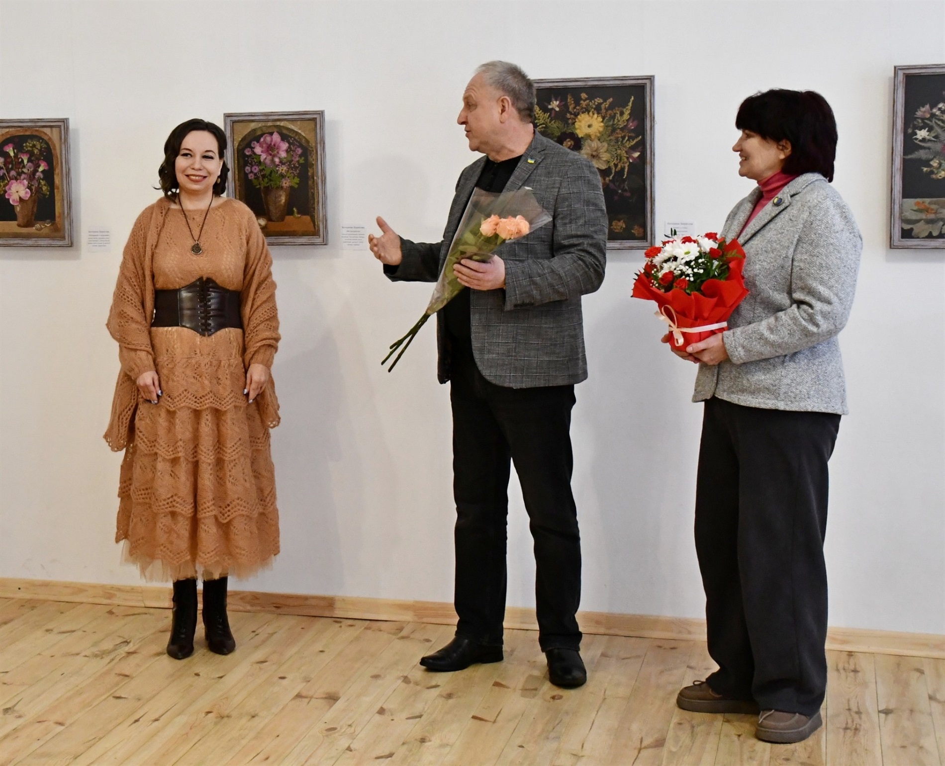 Відкрилася виставка Катерини Борисової. Завітайте!