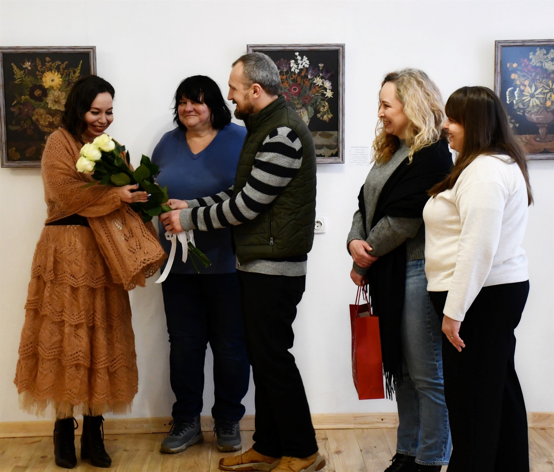 Відкрилася виставка Катерини Борисової. Завітайте!