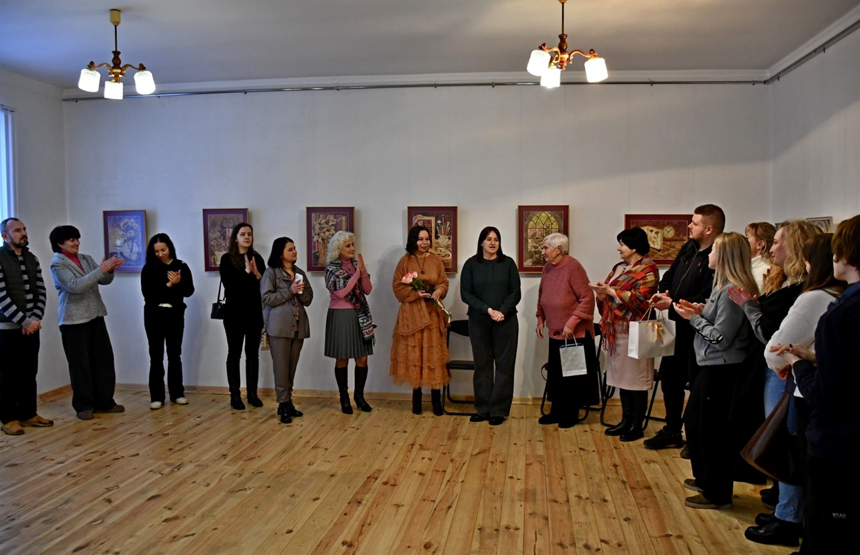 Відкрилася виставка Катерини Борисової. Завітайте!