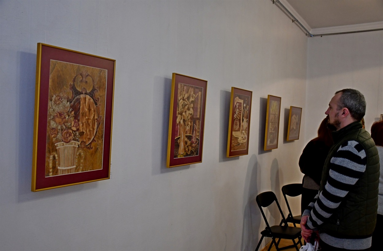 Відкрилася виставка Катерини Борисової. Завітайте!