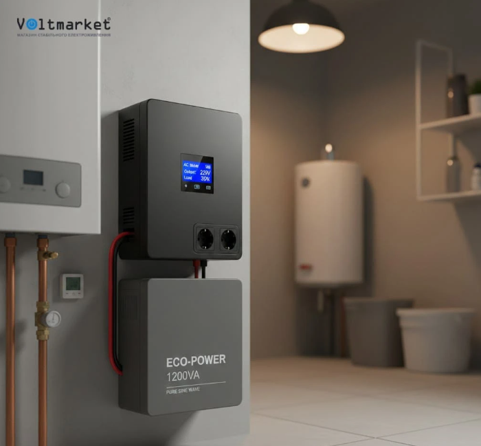 Блоки безперебійного живлення для котла: переваги покупки в Вольтмаркет