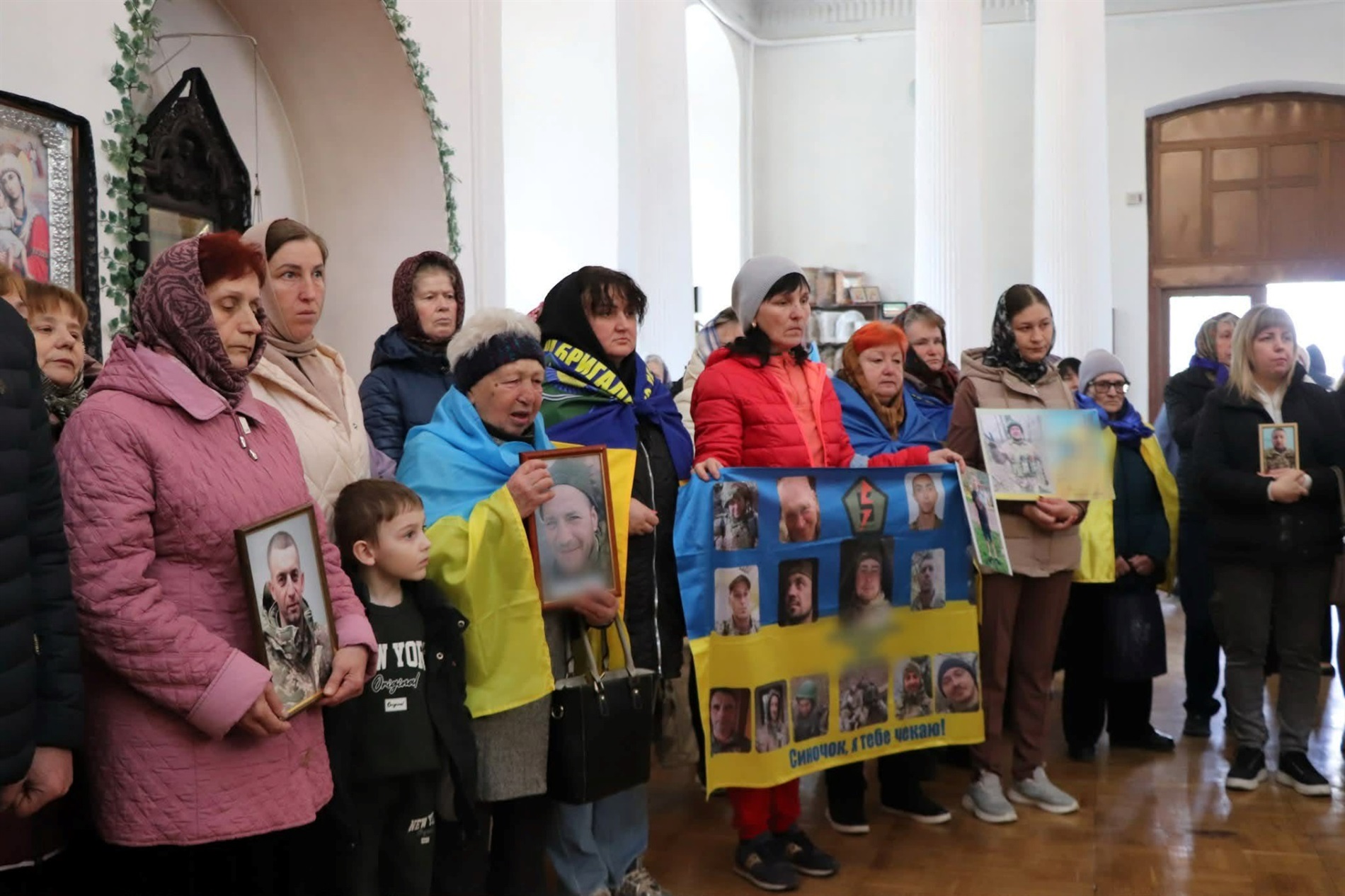 У Ніжині молилися за безвісти зниклих