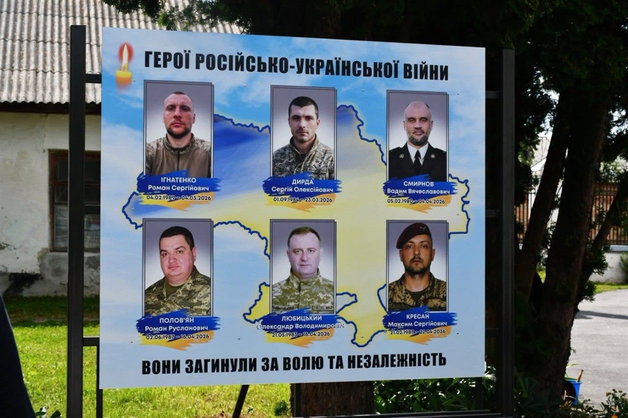 У День Української Державності на Алеї Героїв у Ніжині відкрили ще два стенди Захисникам
