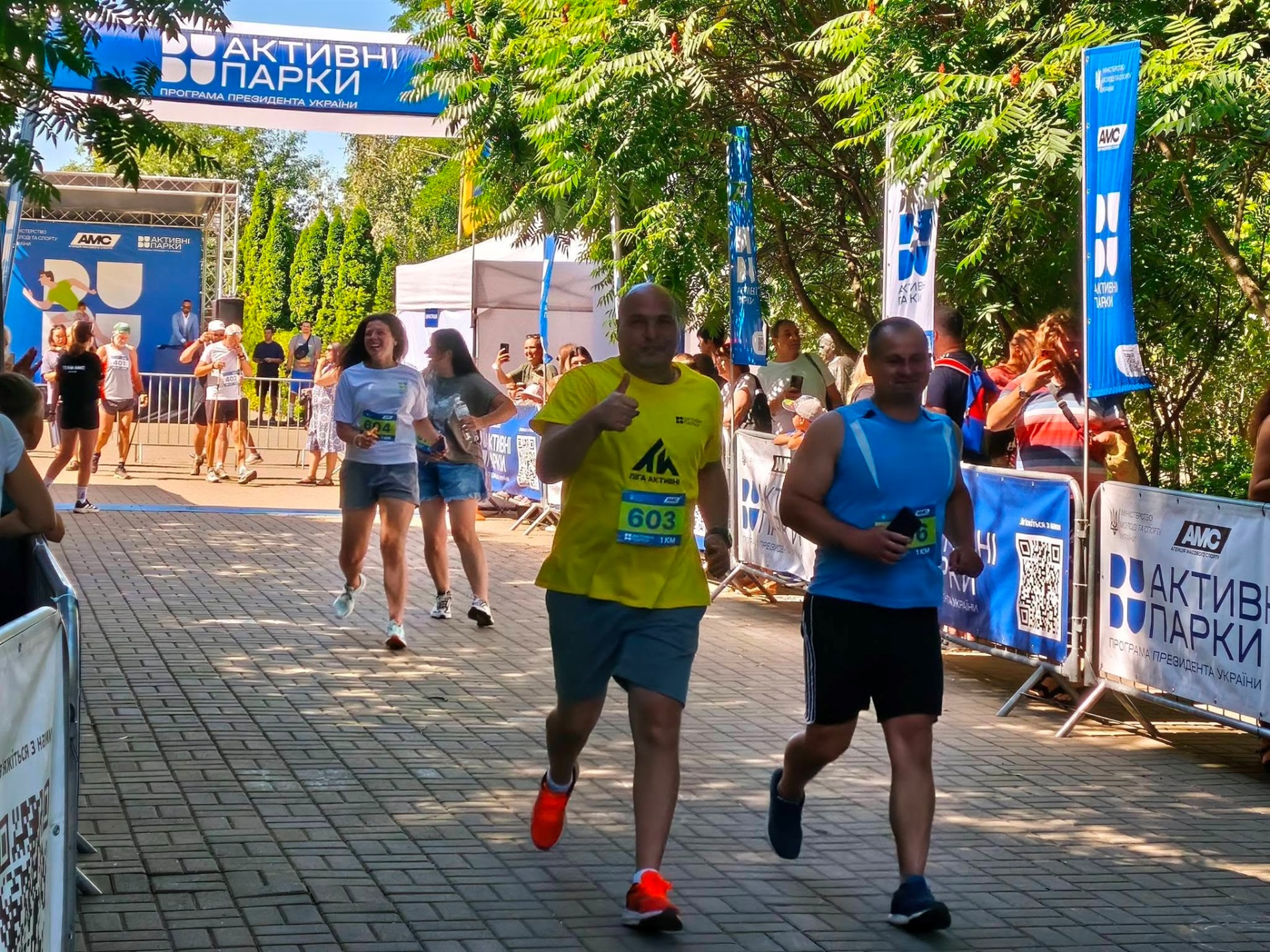 У ритмі здорового життя: у Ніжині відбувся забіг «Активні парки-ніжинський забіг»