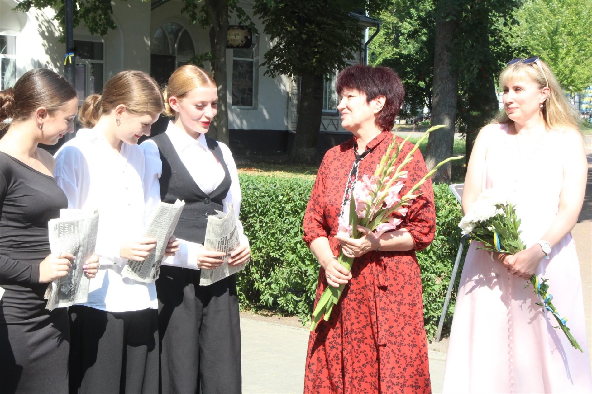 У Ніжині вшанували Марію Заньковецьку