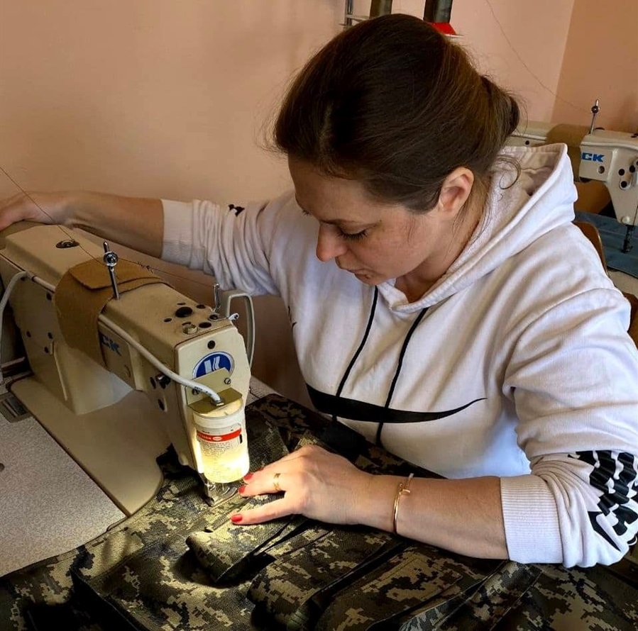Тетяна Верба за роботою